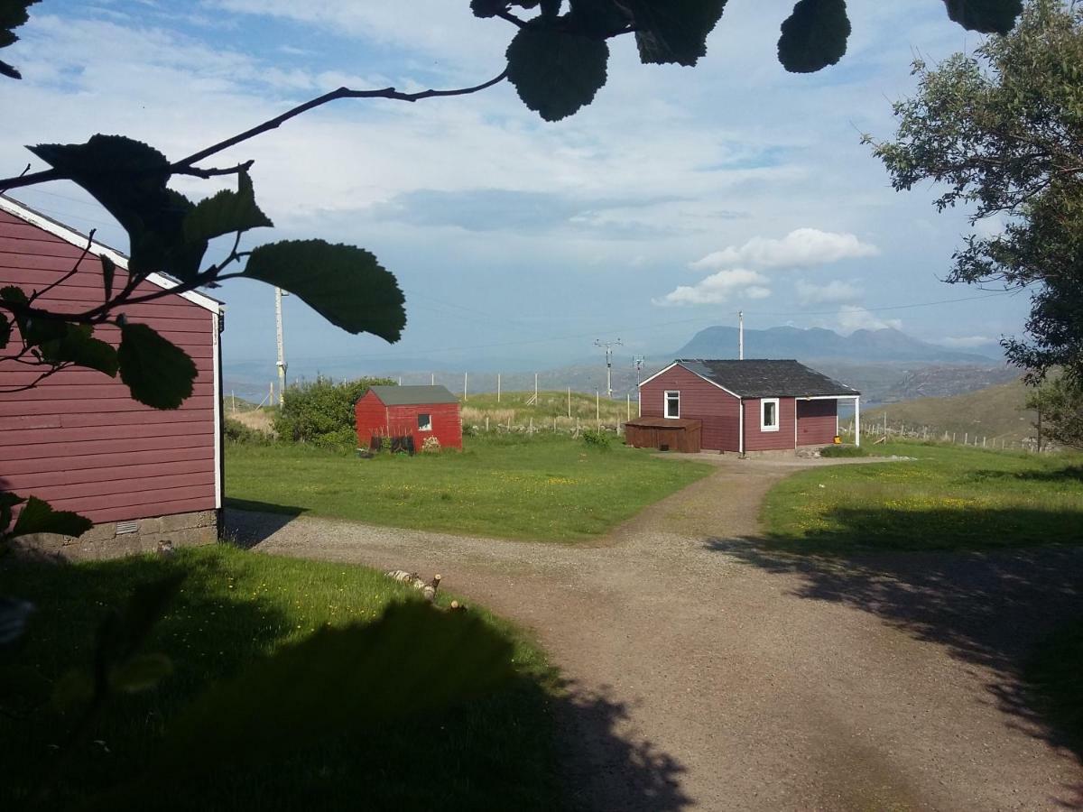 Hazel At Rustic Cabins, Nc500, Near Lochinver Buitenkant foto